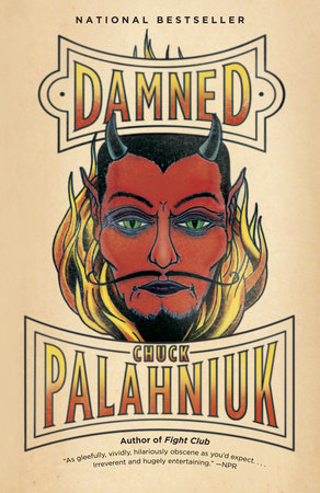 The cover of the book Damned