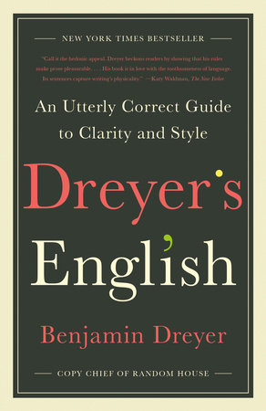 The cover of the book Dreyer's English