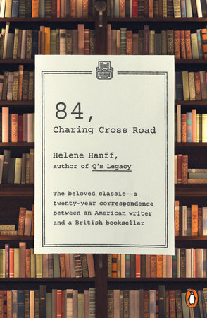 The cover of the book 84, Charing Cross Road