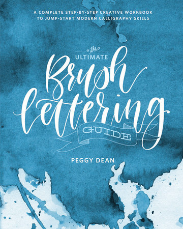 The cover of the book The Ultimate Brush Lettering Guide
