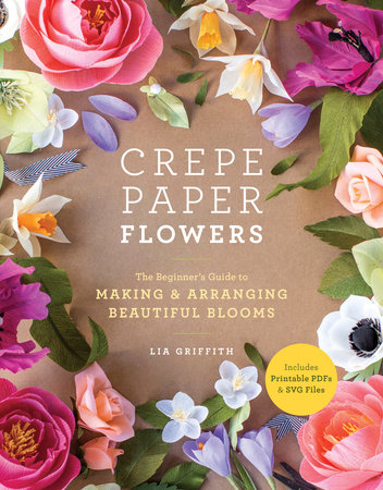 The cover of the book Crepe Paper Flowers