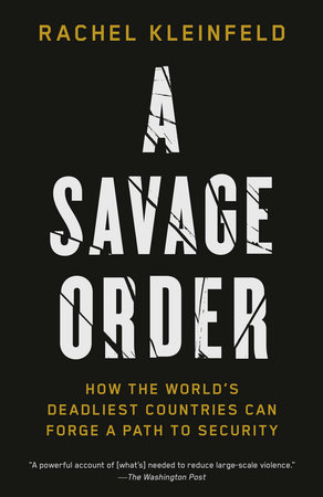 The cover of the book A Savage Order