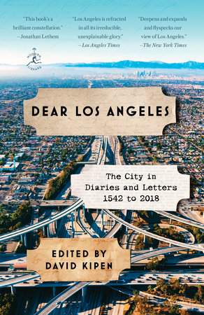 The cover of the book Dear Los Angeles