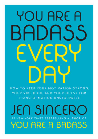 The cover of the book You Are a Badass Every Day