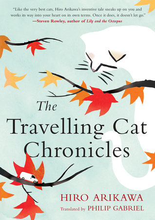 The cover of the book The Travelling Cat Chronicles