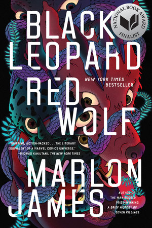 The cover of the book Black Leopard, Red Wolf