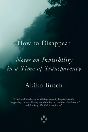 The cover of the book How to Disappear
