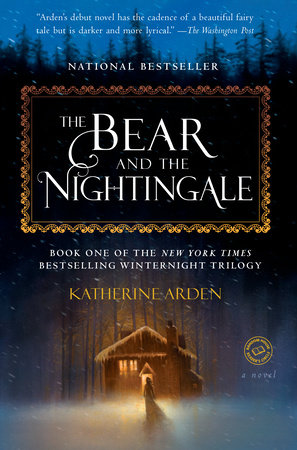 The cover of the book The Bear and the Nightingale