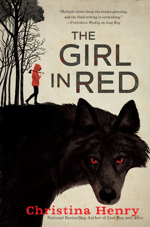 The cover of the book The Girl in Red