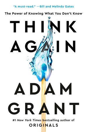 The cover of the book Think Again