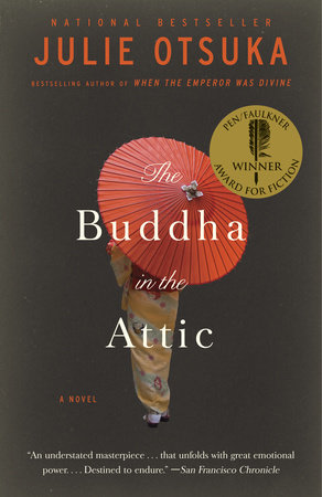 The cover of the book The Buddha in the Attic