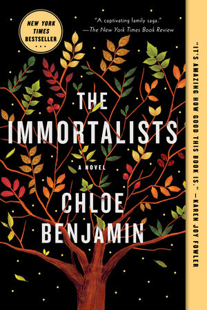 The cover of the book The Immortalists